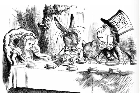 John Tenniel's illustration of Lewis Carroll's Alice's Adventures in Wonderland