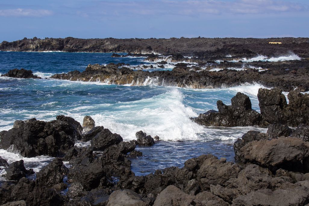 Waves at Pōhue Bay