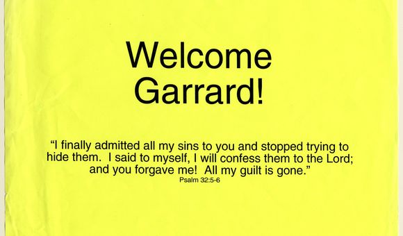 Title page to Garrard Conley's workbook from the gay-conversion camp Love in Action (NMAH)
