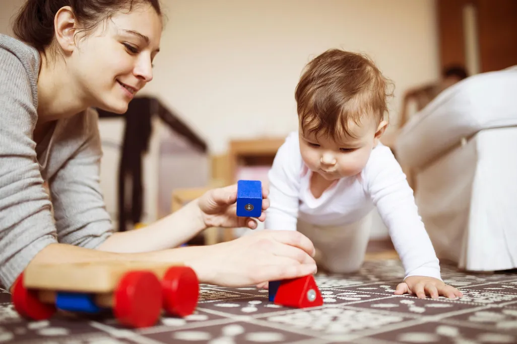 Playtime with baby