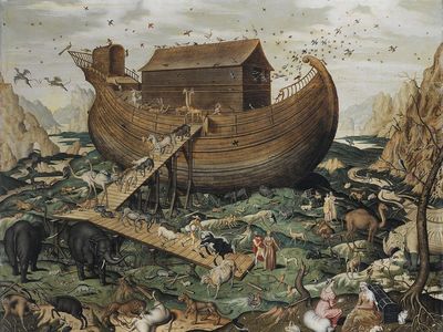 Noah's Ark on Mount Ararat, by Simon de Myle