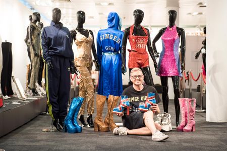Alan Smith-Allison poses with his collection