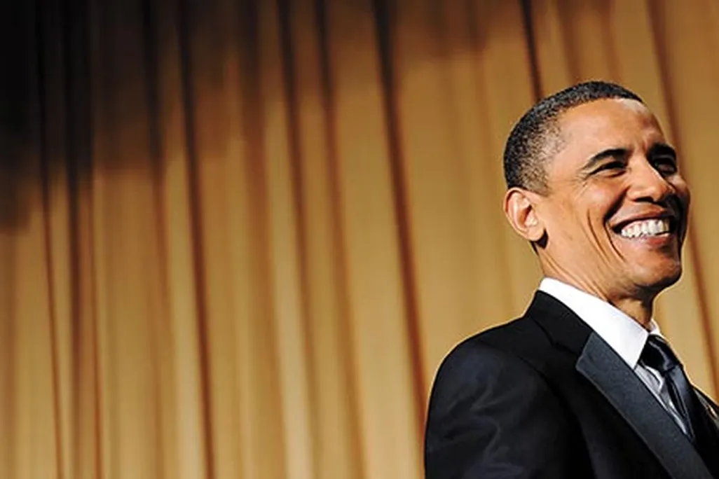 President Barack Obama at White House Correspondents Dinner