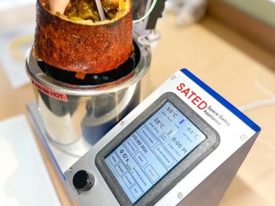 SATED can cook a perfectly crisp pizza in a low- to no-gravity environment.