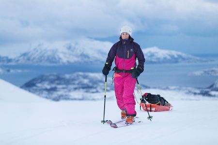 Johanna Davidsson training in Norway