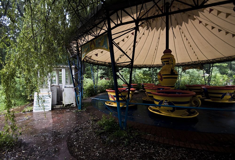 Abandoned Ride At Spreepark