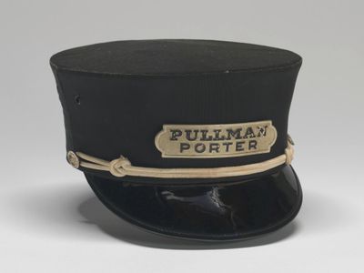 Cap worn by Pullman Porter Philip Henry Logan
