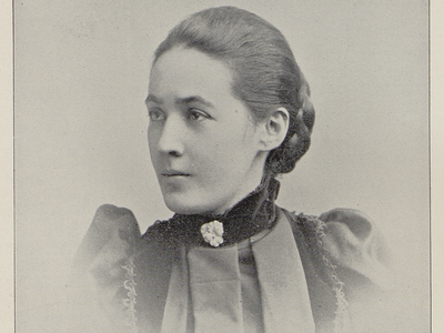 A portrait of Minerva Parker Nichols