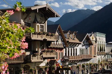 A former logging town, Leavenworth, Washington, received a facelift sometime in the early 1960s.