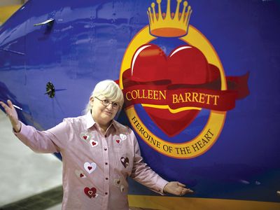 Colleen Barrett is president emeritus at Dallas, Texas-based Southwest Airlines.