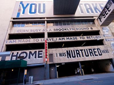 "Love Letter Brooklyn" was first installed in 2011.