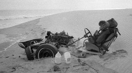 You never know what you will find on the beaches of Malarrimo.