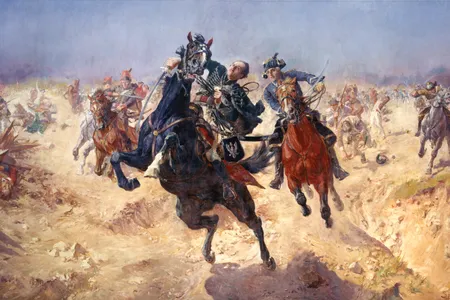 The president of Poland, the senior United States senator from Illinois and much of the Chicago political machine gathered beneath this painting, Pulaski at Savannah, on the first Monday in March.