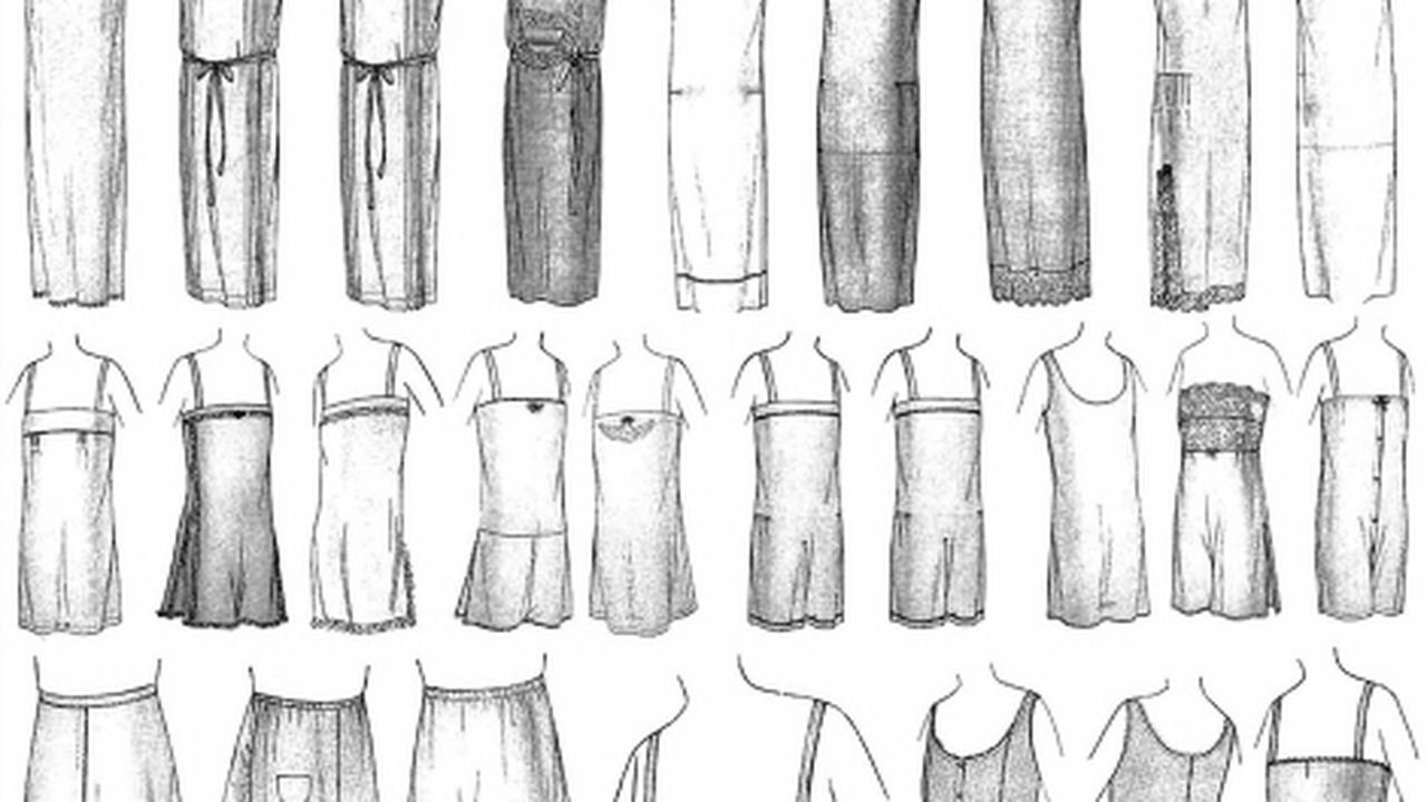 knee length dresses for ladies Halle 1920s Flapper Dress main image 1