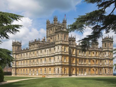 Highclere Castle, home of the Earl of Carnarvon but perhaps more famous for its role as the setting for "Downton Abbey," is opening part of its grounds to overnight guests for the first time this spring.