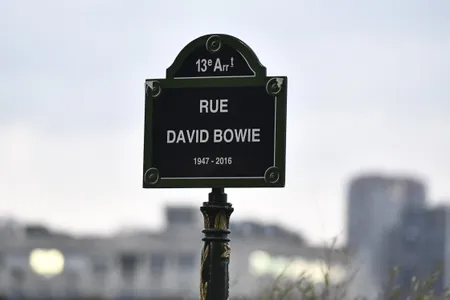 The new street sign in Paris' 13th arrondissement
