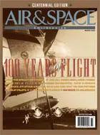 Cover of Airspace magazine issue from March 2003