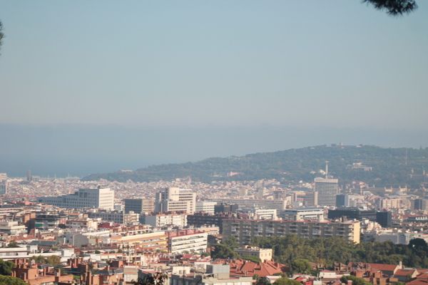 The views from the mountain in the city of Barcelona thumbnail