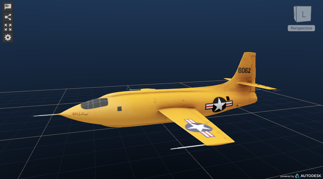 Bell X-1 model