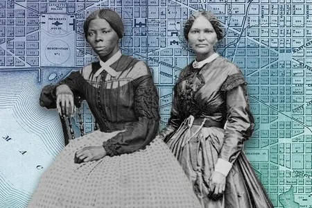 Harriet Tubman (left) and Elizabeth Keckley (right) are two of the many inspiring figures featured in historian Tamika Nunley's new book.