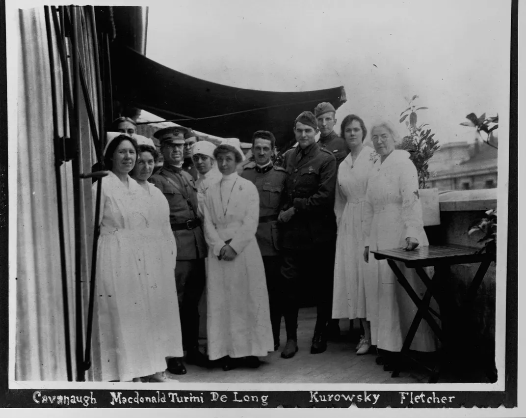 Hemingway in a Milan hospital