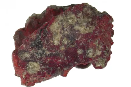 This sample of red trinitite contained the quasicrystal described in a new study.