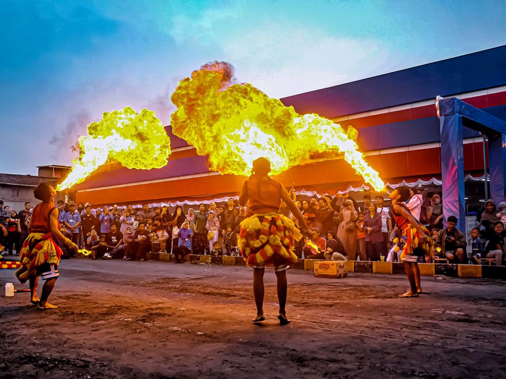 Reog Fire Spray | Smithsonian Photo Contest | Smithsonian Magazine