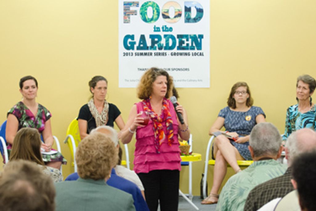 panel at Food in the Garden’s