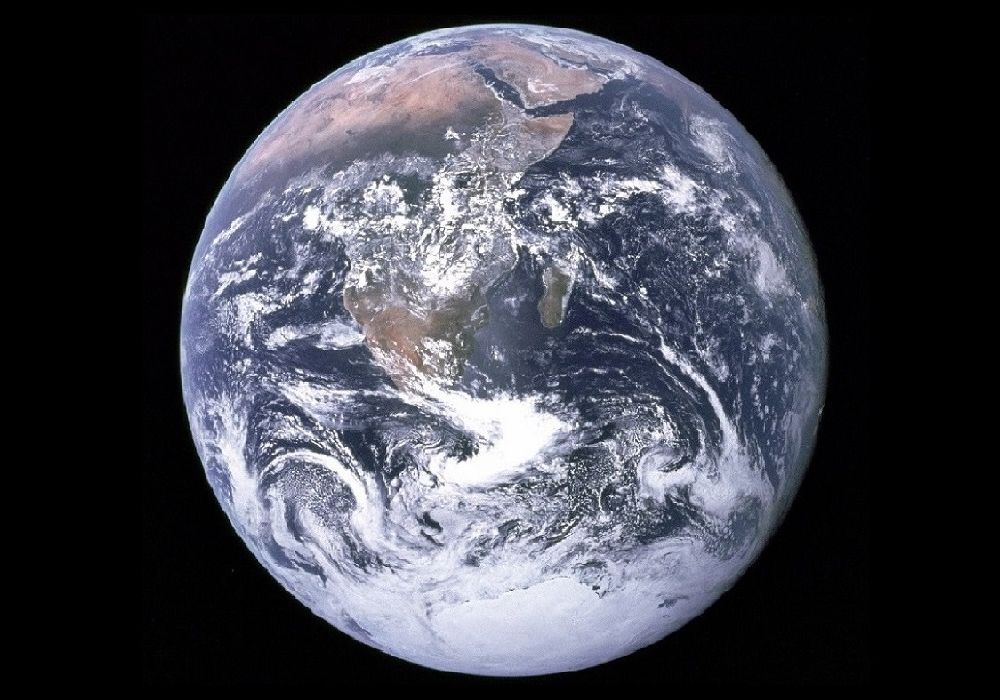 Will the Blue Marble Stay Blue? This famous Earth photo, known as The Blue Marble, was taken on December 7, 1972 by astronauts on the Apollo 17 spacecraft – the last manned lunar mission that provided humans with such an opportunity. Beautiful and fragile, the Blue Marble became a symbol of the environmental movement and part of the official Earth Day flag (Photo credit: NASA).