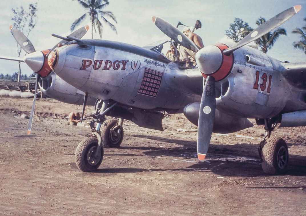 Tommy McGuire's P-38, Pudgy