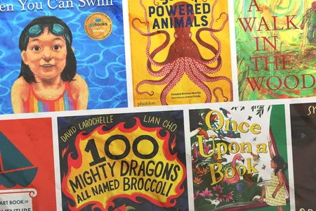 This year's titles include 100 Mighty Dragons All Named Broccoli, Superpowered Animals and Once Upon a Book.