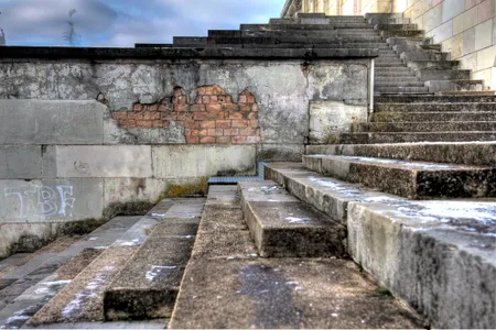 The former Nazi party rally grounds in Nuremberg 