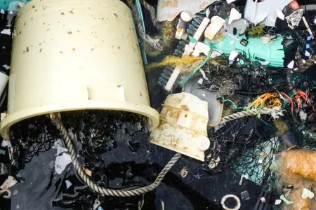 Debris recovered from the Garbage Patch