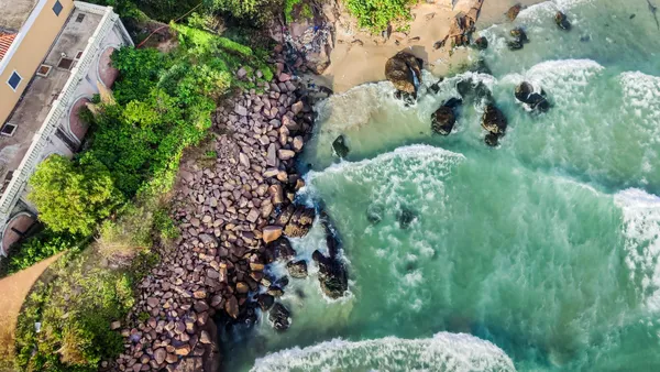 Ocean, Waves and a Rocky Beach thumbnail