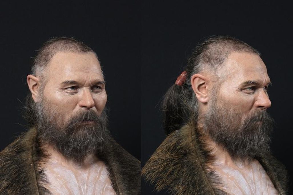 Facial reconstruction of hunter-gatherer