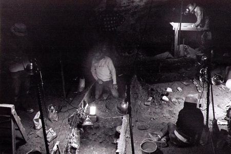 The original expedition to Wyoming's Natural Trap Cave, more than 30 years ago. 