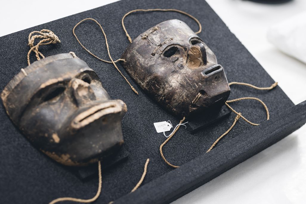 Two masks