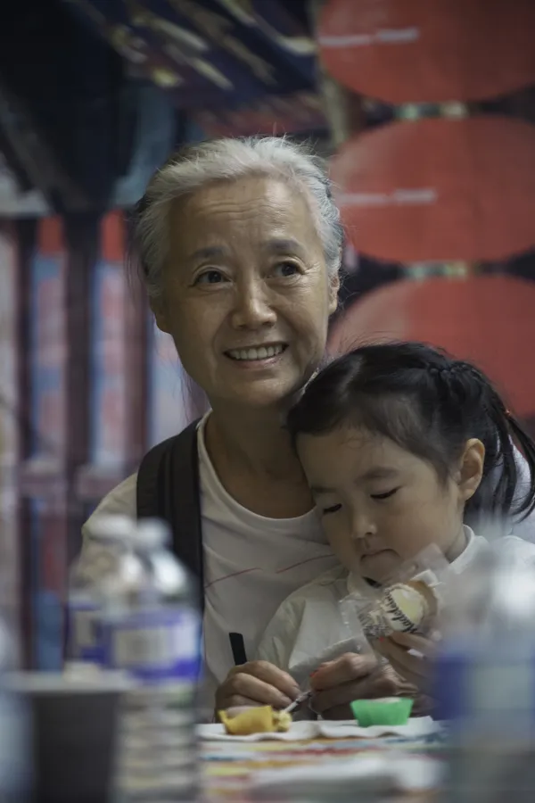 Grandmother and granddaughter thumbnail