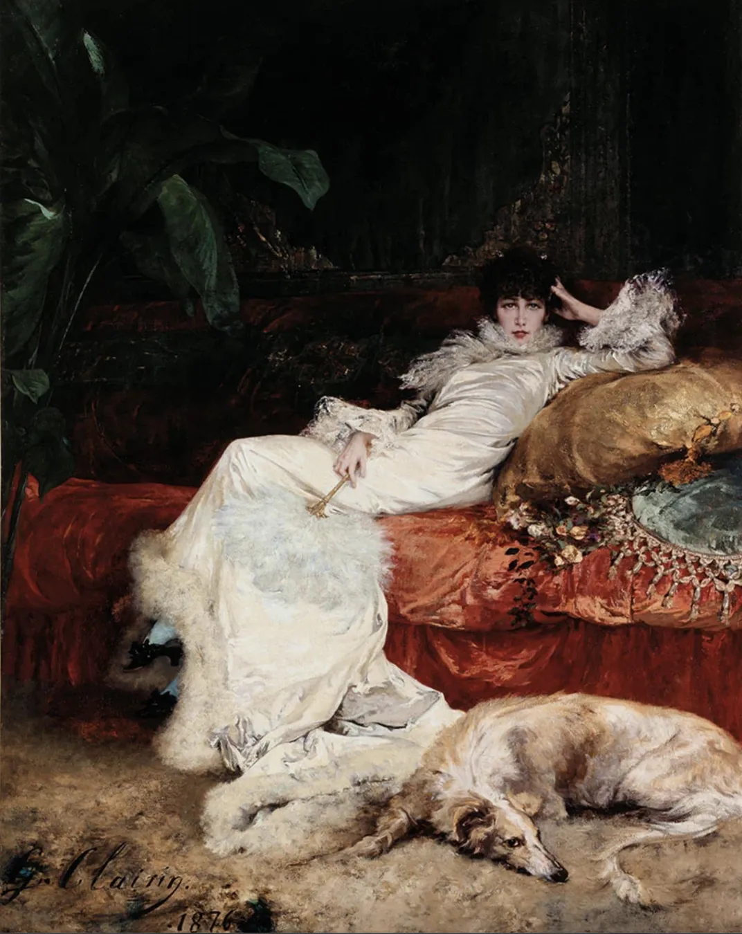 Georges Clairin, Sarah Bernhardt​​​​​​​, 1876