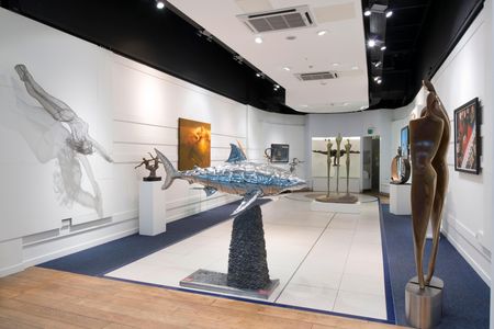 The T5 Gallery located inside London's Heathrow Airport.