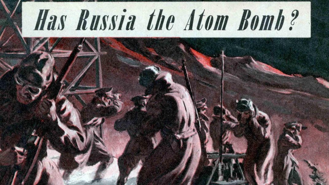 A 1948 article in Mechanix Illustrated vividly captured American fears about the Soviet nuclear program.
