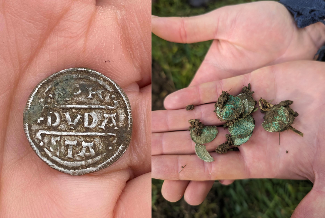A Metal Detectorist Stumbled Upon a Silver Coin. It Turned Out to