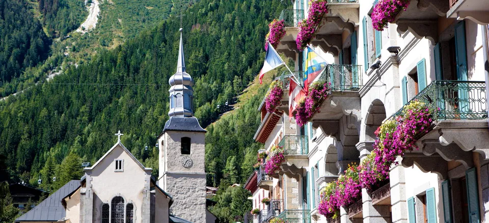  Traditional architecture in Chamonix 
