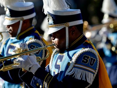 The loudest marching band at the Rose Parade was Southern University and A&M College's "Human Jukebox" from Baton Rouge, Louisiana. It was their first performance at the parade in 40 years—talk about a booming comeback!