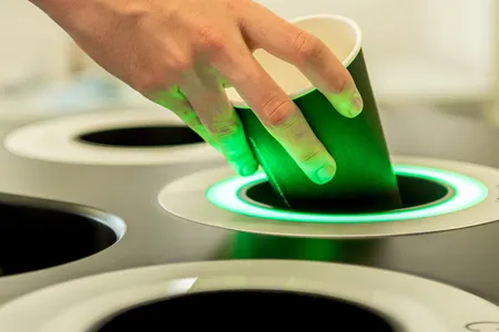 The smart bin prototype