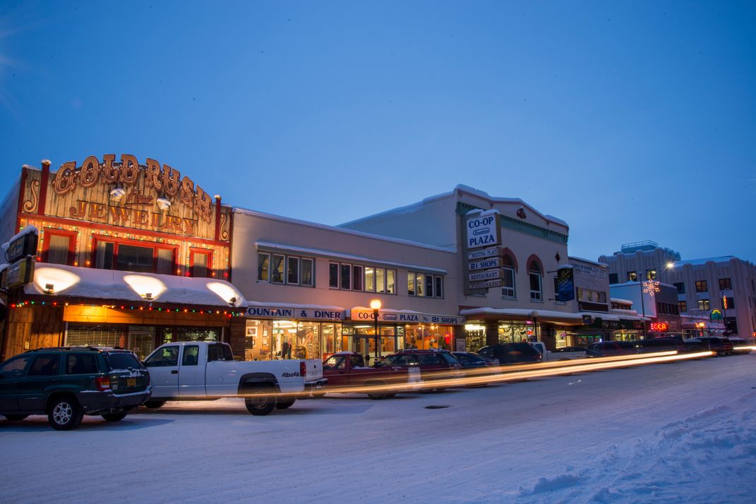 Winter in Fairbanks. Credit: Sherman Hogue/Explore Fairbanks