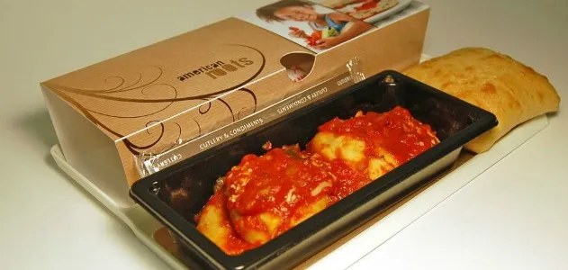 Lean-On-Me Tray with hot entree