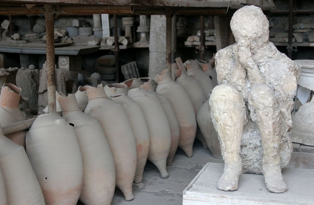 Artifacts found in Pompeii