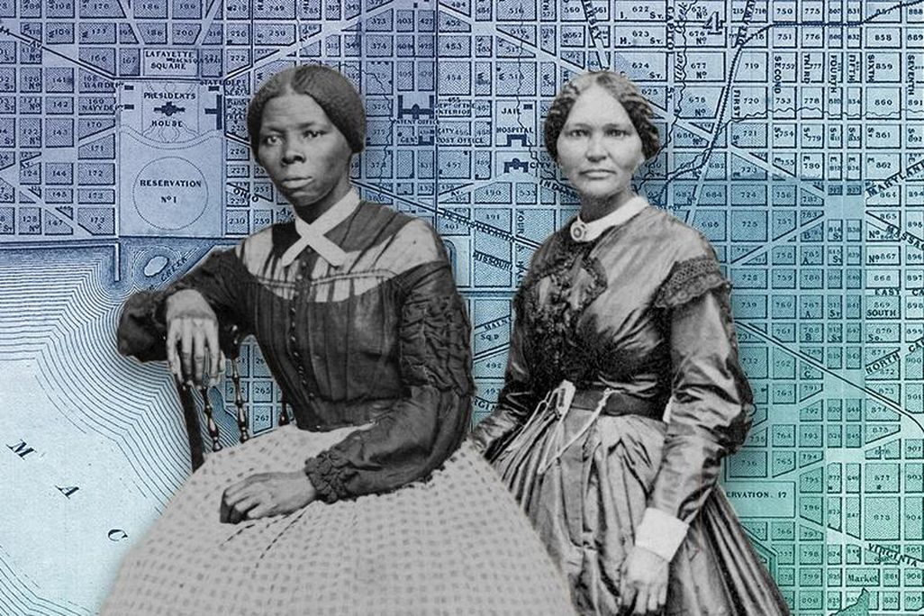 Illustration of Harriet Tubman and Elizabeth Keckley