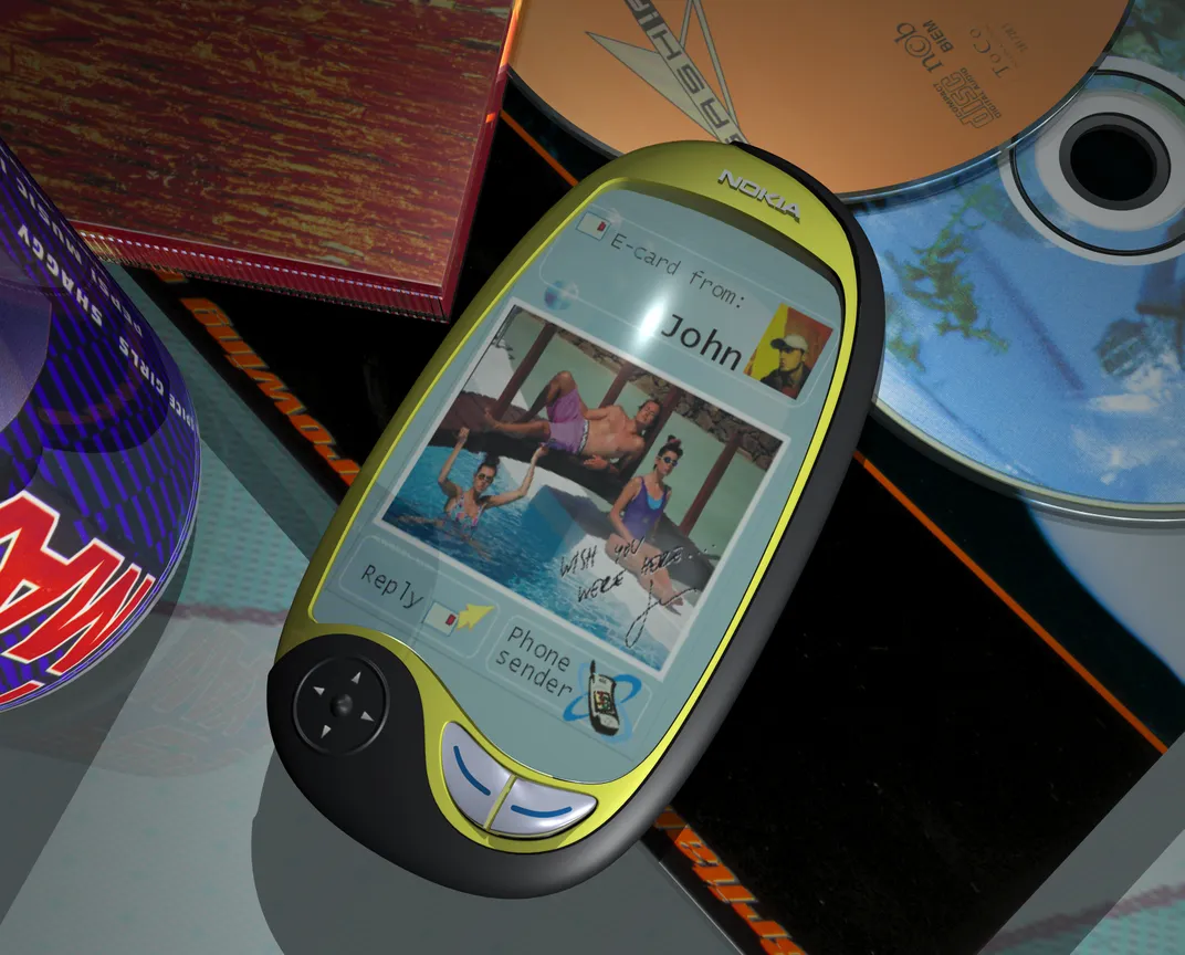 Third generation mobile concept rendering